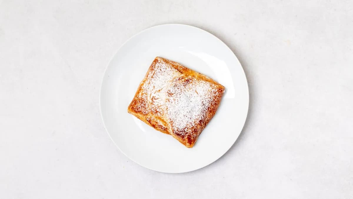 Ciasto francuskie z jagodami