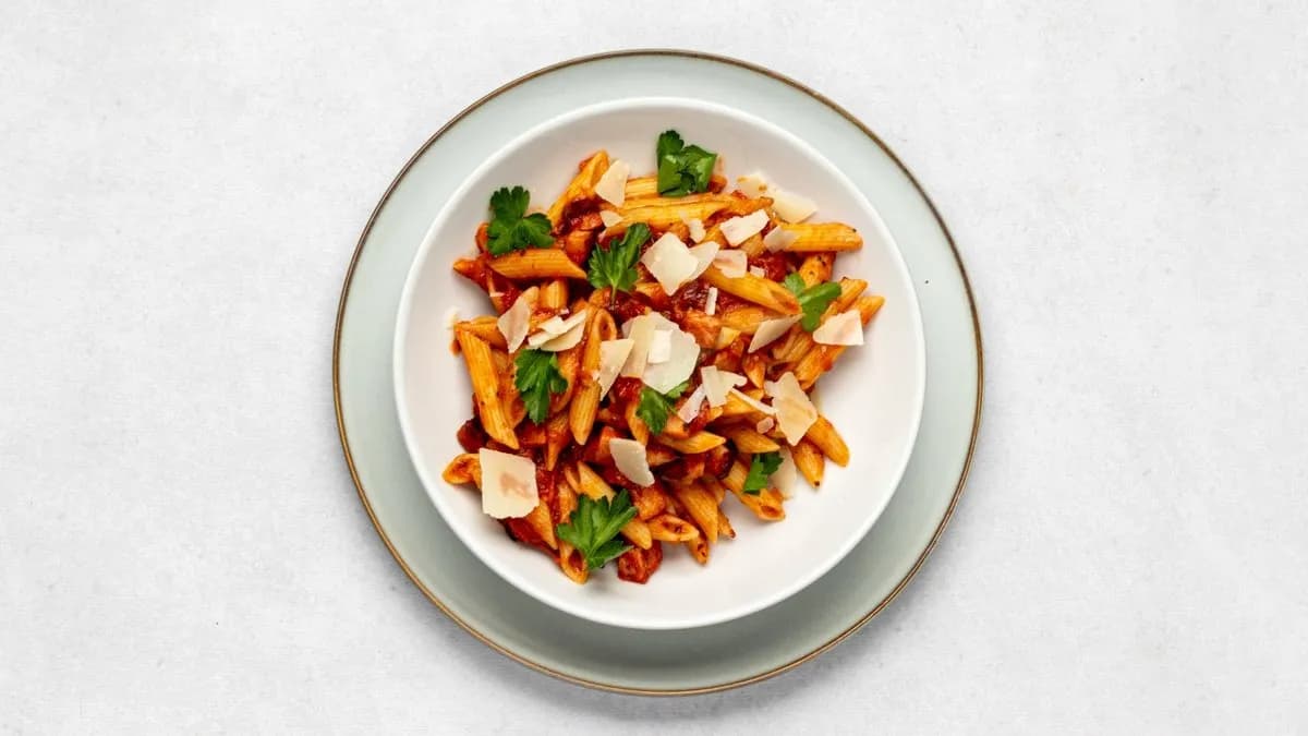Makaron penne amatriciana