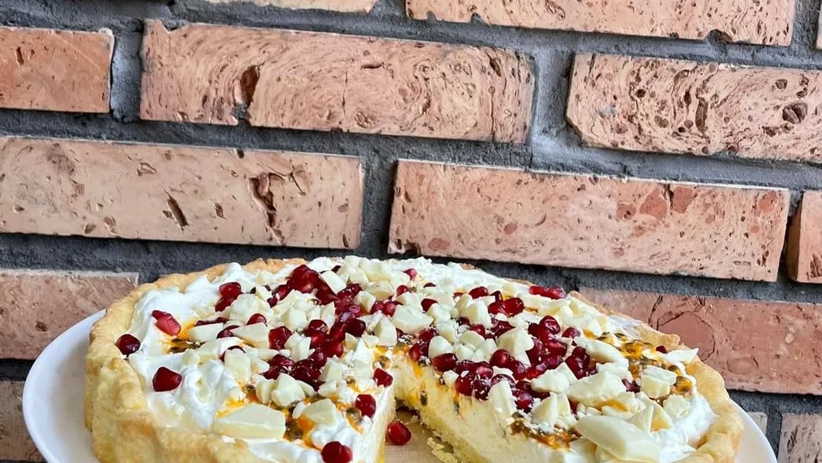 Sernik z białą czekoladą