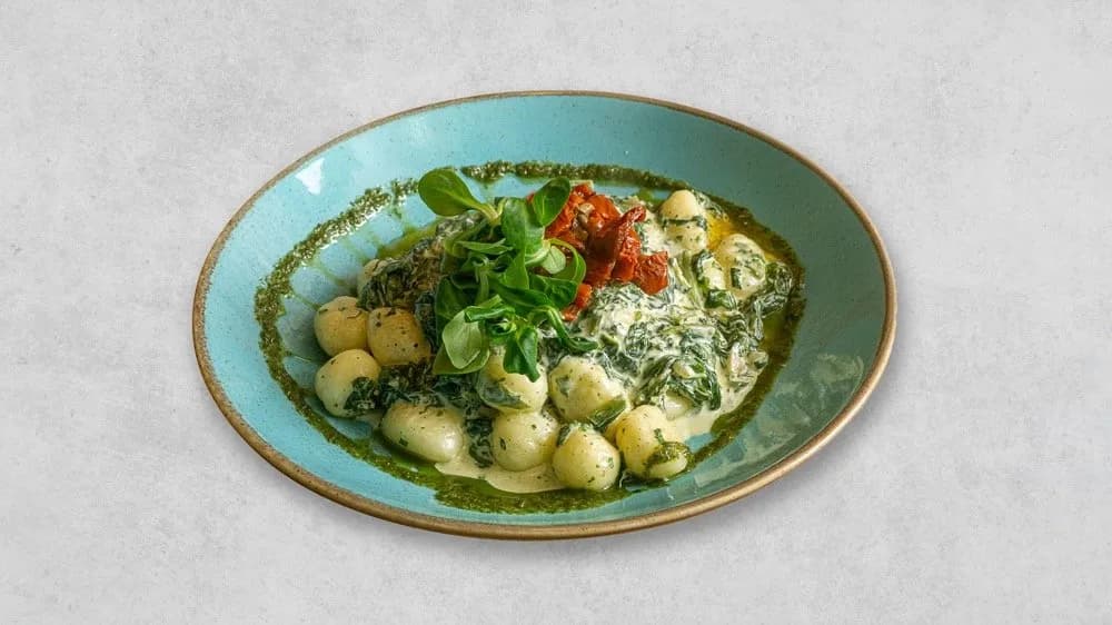 Ze szpinakiem i gorgonzolą