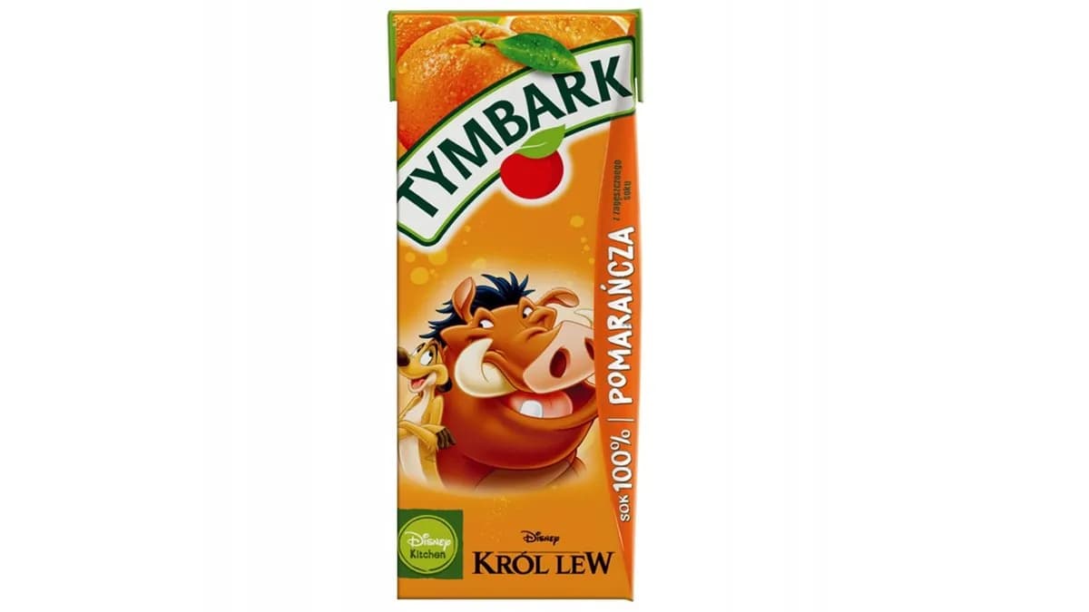 Tymbark pomarańcza kartonik 200 ml