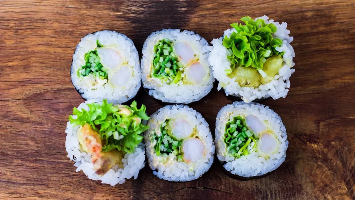 Futomaki Krewetka w tempurze