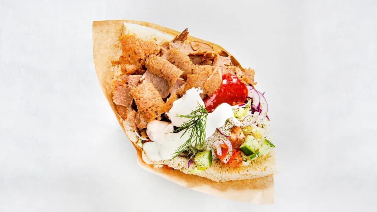 Kebab w bułce mały