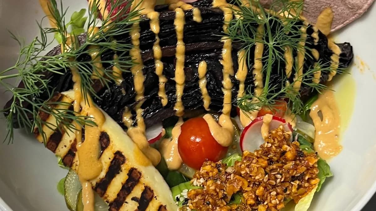 Pieczona modra kapusta