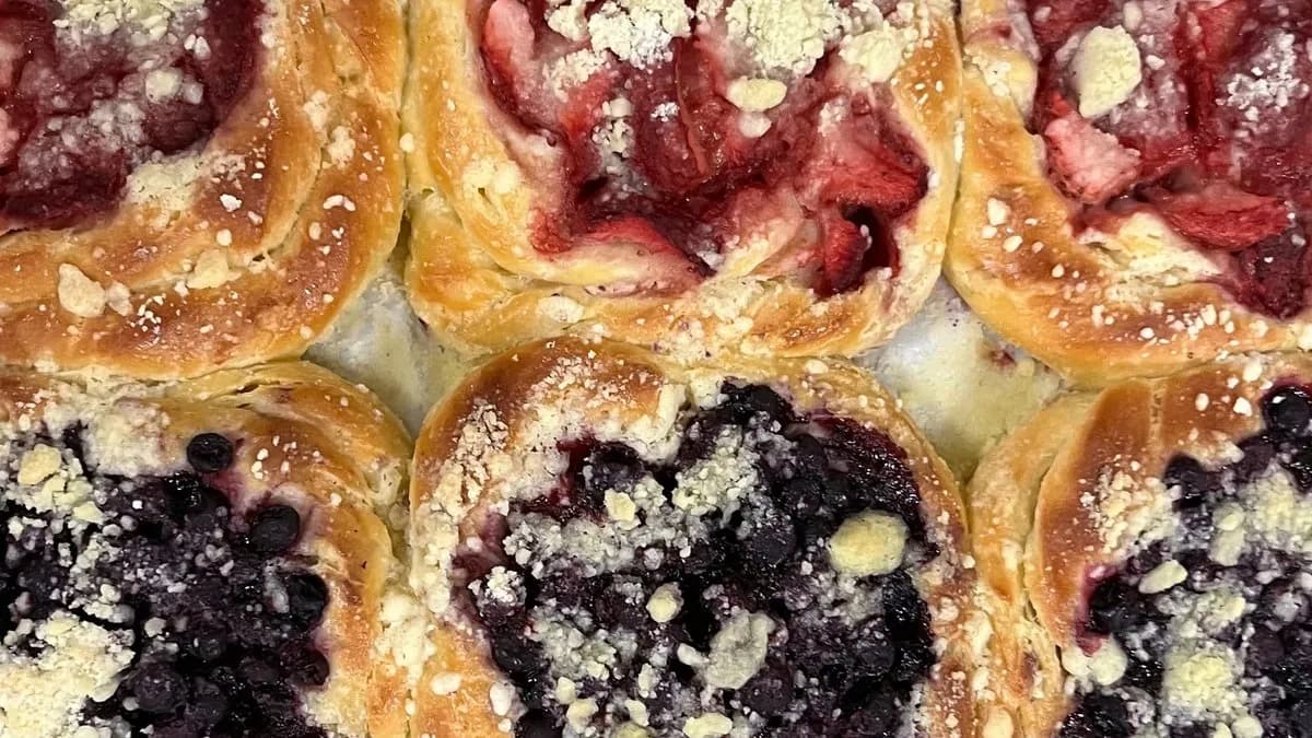 Zestaw drożdżówek