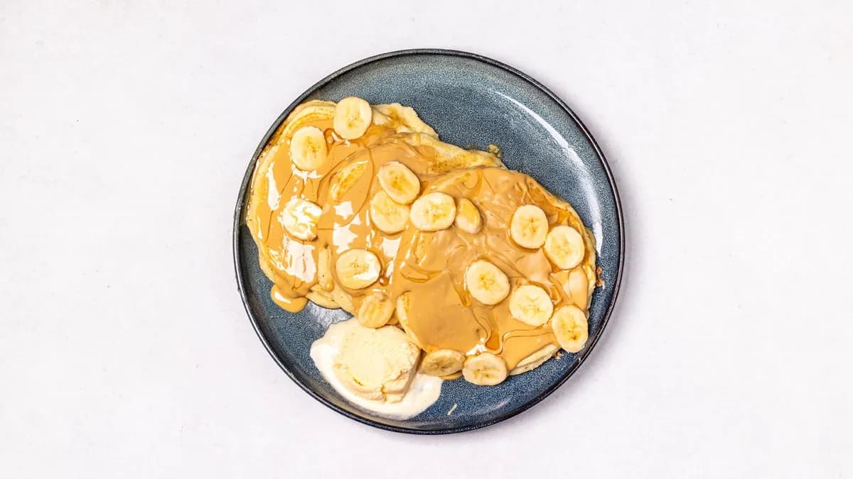 Pancakes masło orzechowe