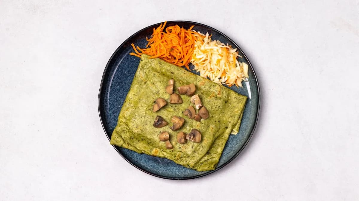 Naleśnik wytrawny nr 1-zielony (vege)