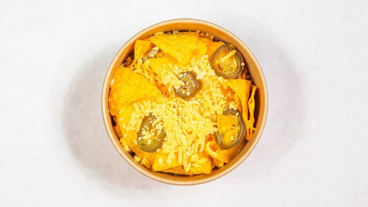 Nachos ser + kurczak