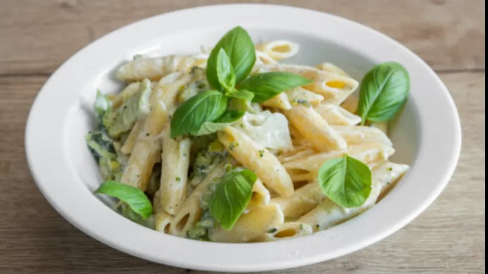 Penne Serowo-Brokułowe