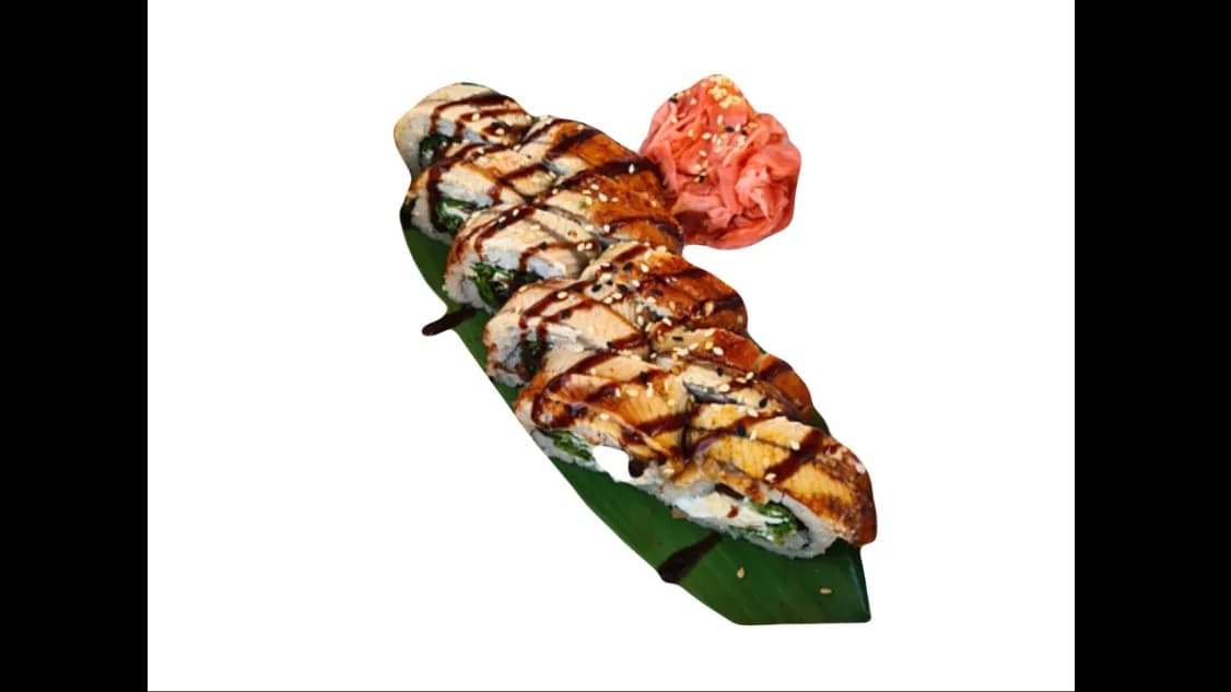 Roll California z Węgorzem