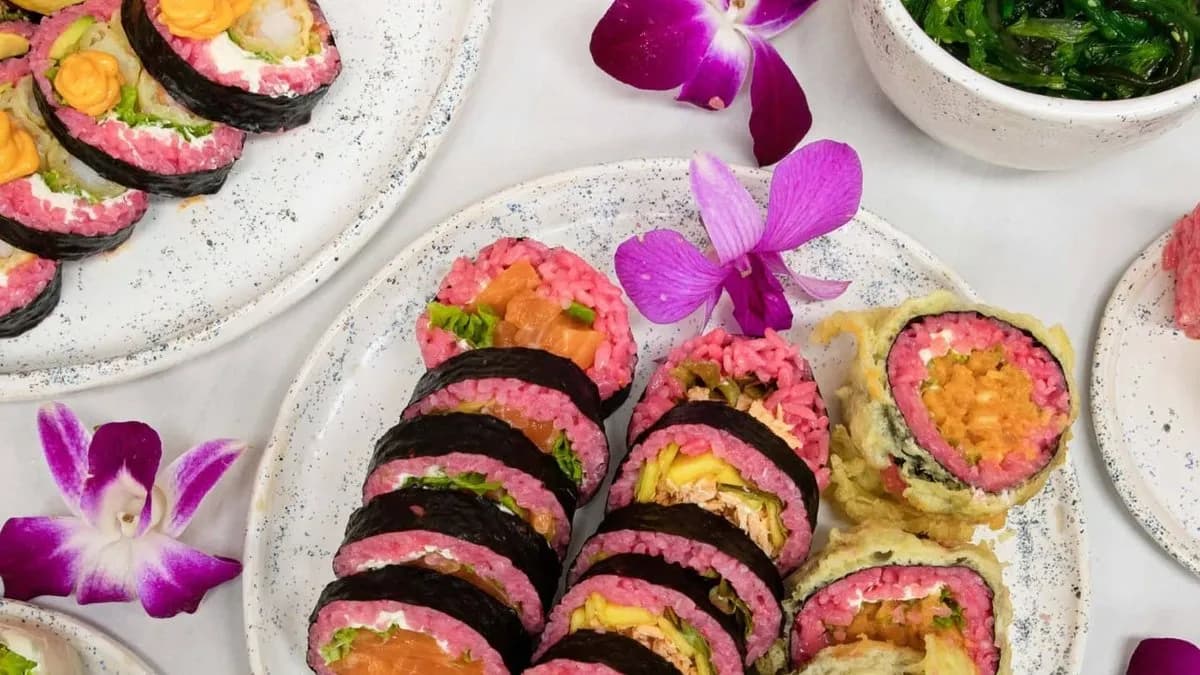 Mini uramaki warzywny