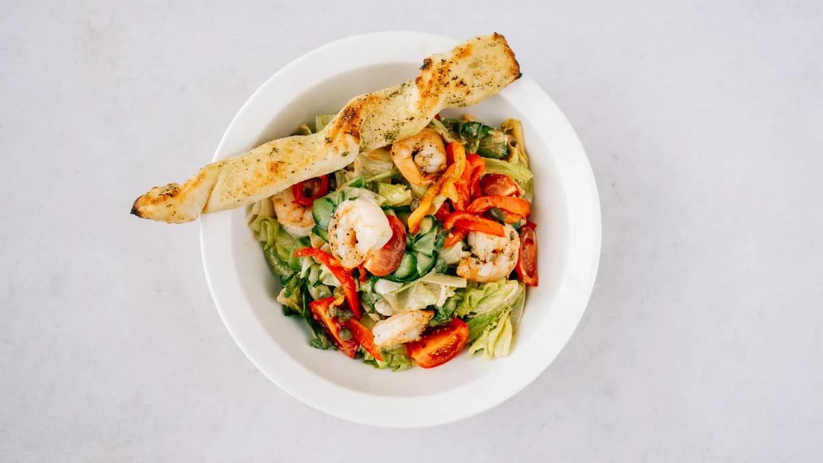 Sałatka z krewetkami