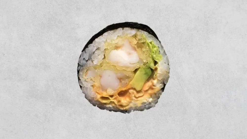 Futomaki - krewetki w tempurze