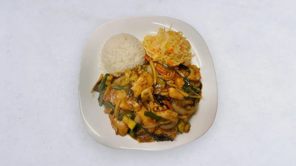 Kurczak z grzybami mun