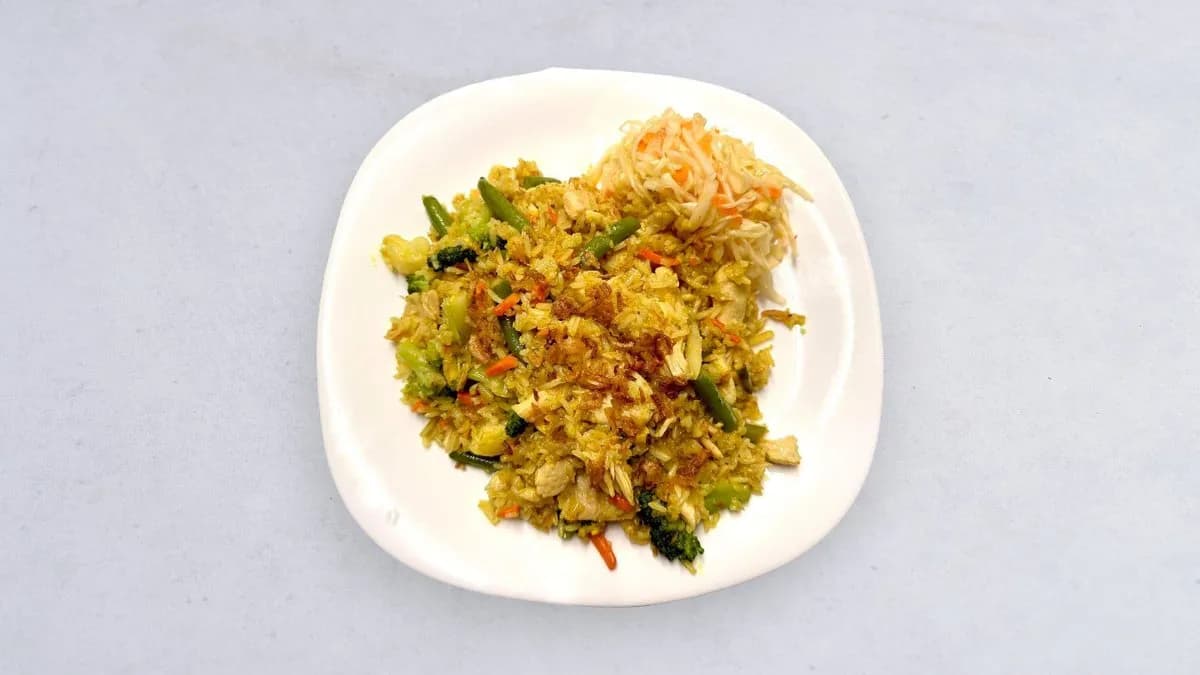 Ryż smażony z warzywami