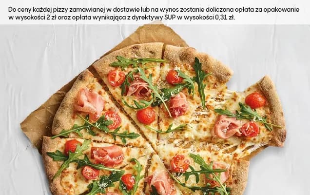 PIZZA PROSCIUTTO E RUCOLA