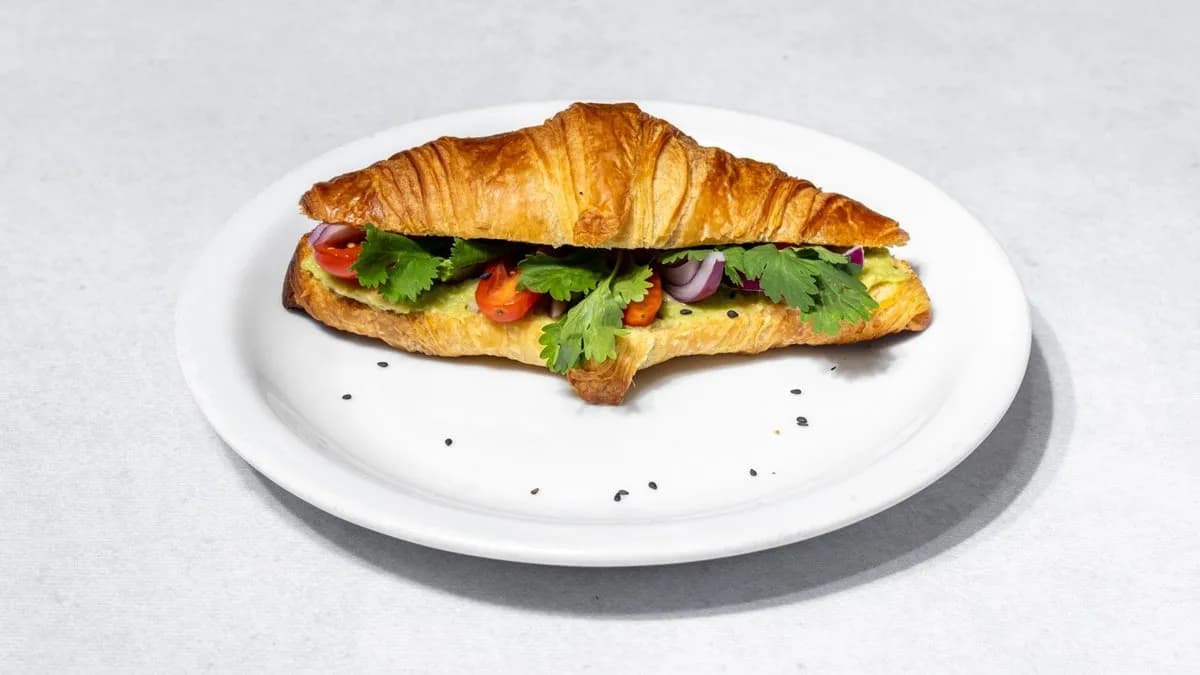 Croissant garni
