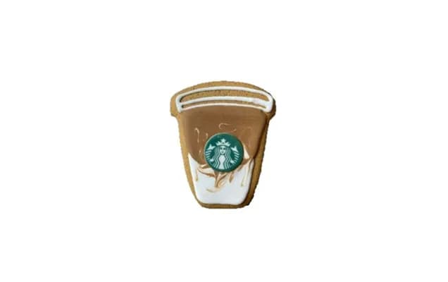 Ciastko Korzenne w kształcie Latte