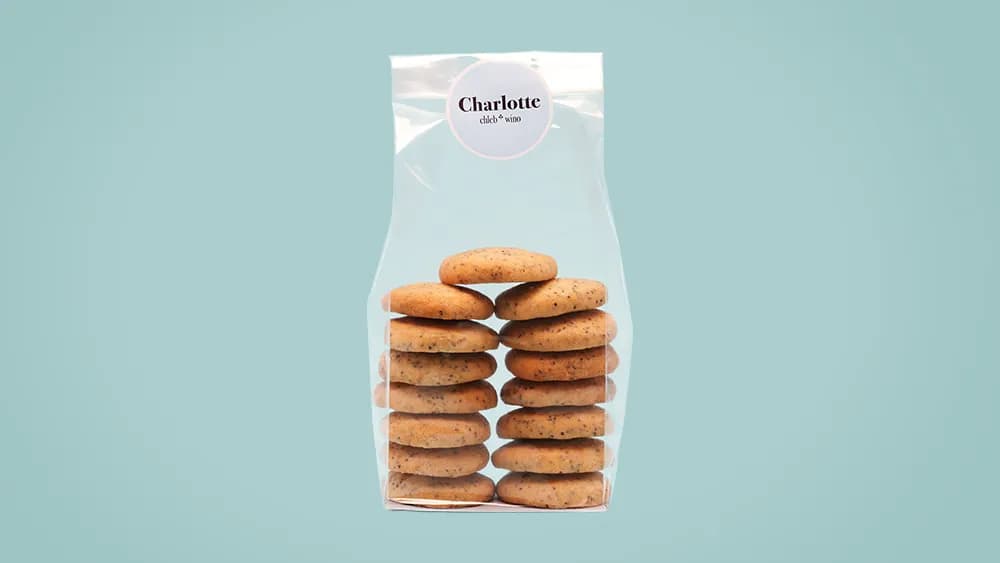 Kruche ciasteczka makowe