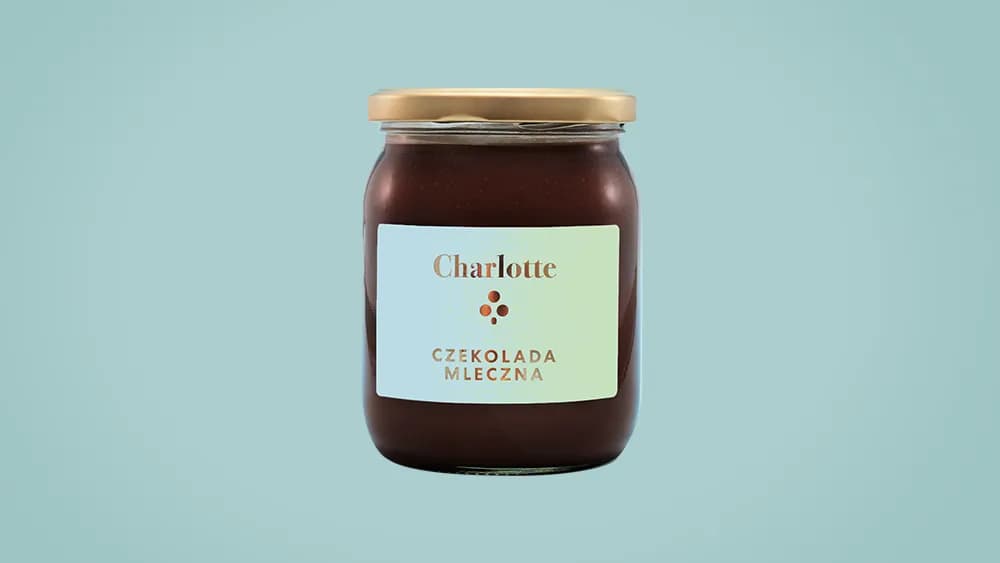 Krem Charlotte z mlecznej czekolady dużej