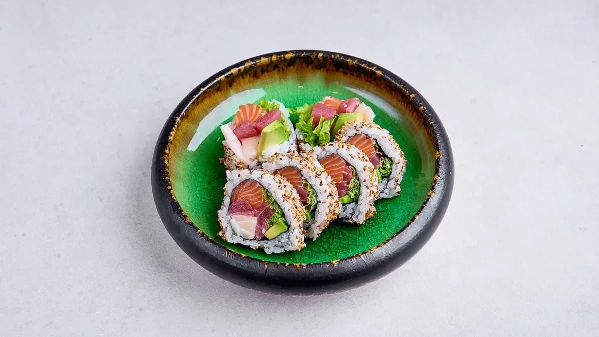 Uramaki - Trzy gatunki ryb