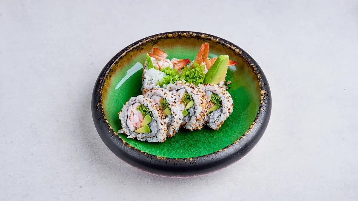 Uramaki - Krewetka gotowana