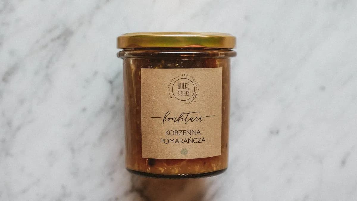 Konfitura korzenna pomarańcza