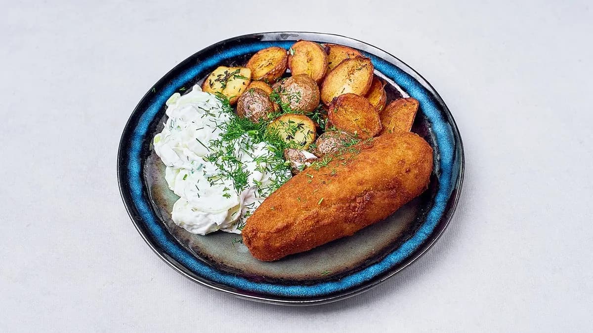 Kotlet z niby kurczaka po kijowsku