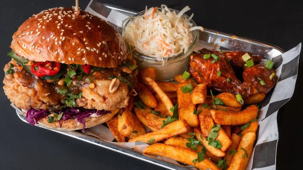 Zestaw z kanapką teriyaki -20%