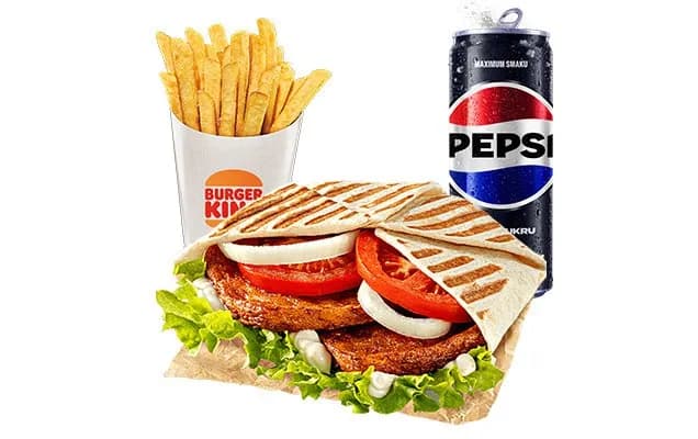 Podwójny Halloumi Pocket Zestaw