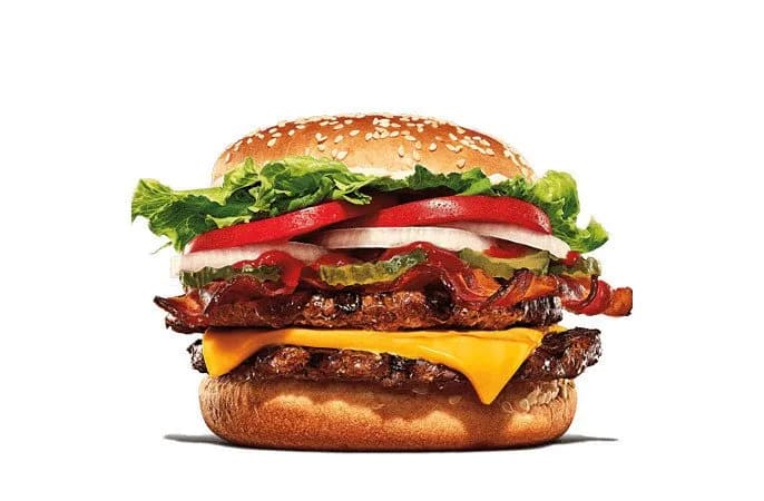 Double Bacon & Cheese Whopper