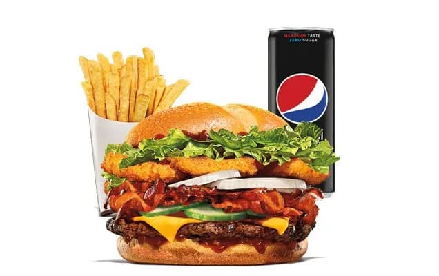 Summer Crunch Beef Burger Zestaw