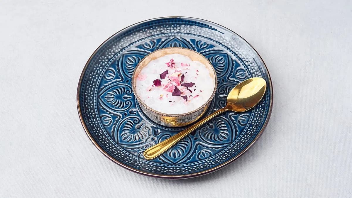 Różany kheer 🥑