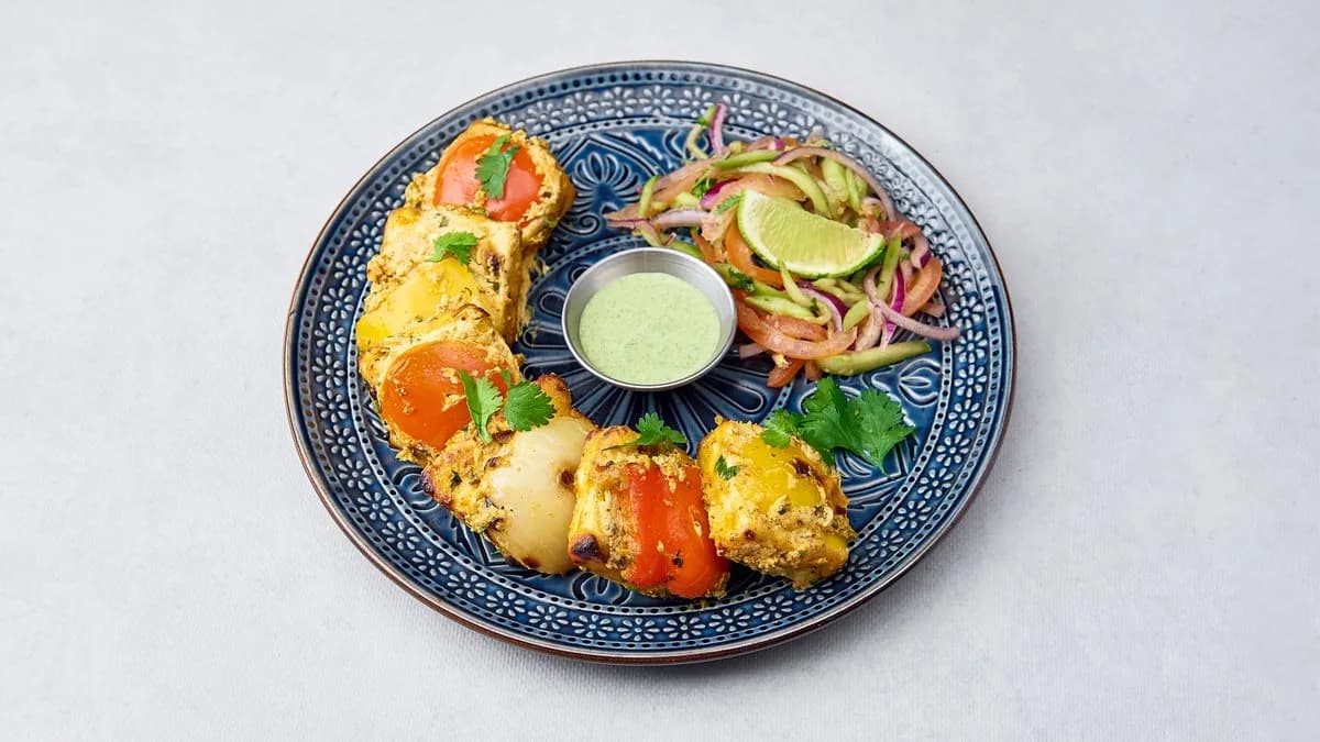 Paneer pepper tikka 🌿🌶️