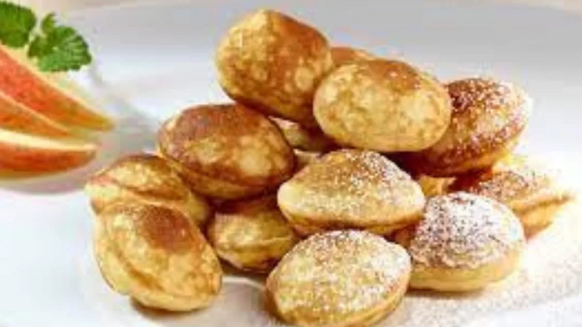 Racuszki z Cukrem Pudrem / Fluffy Mini Pancakes