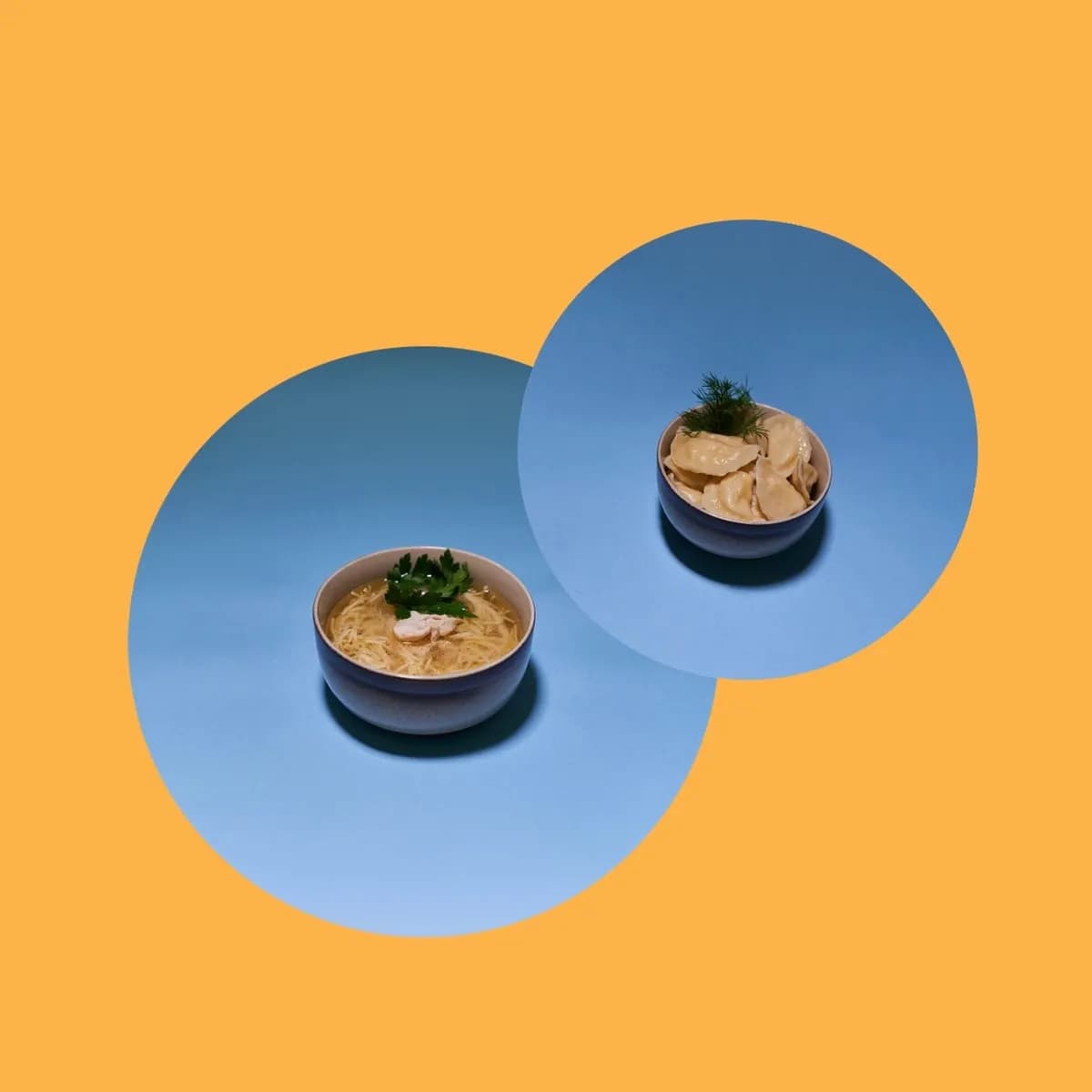 Zupa do wyboru + MIX pierogów (6 szt. z ziemniakami oraz 6 szt. z kapustą)