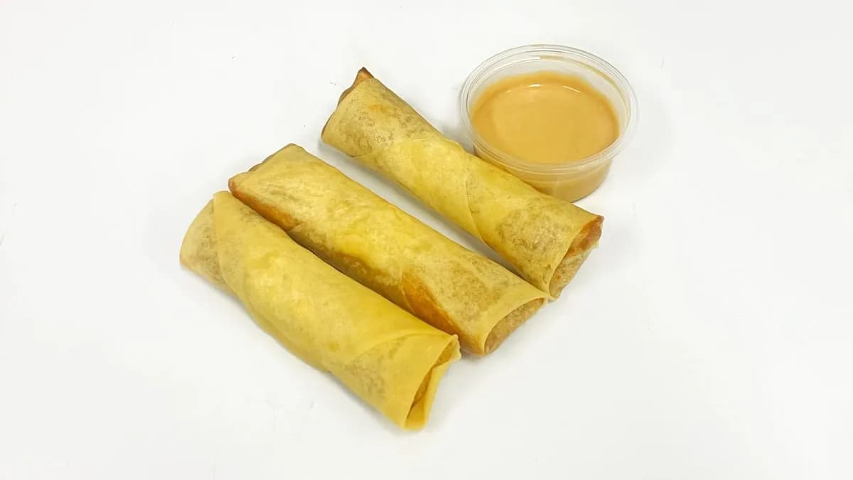 Sajgonki z Jabłkami i sosem toffi