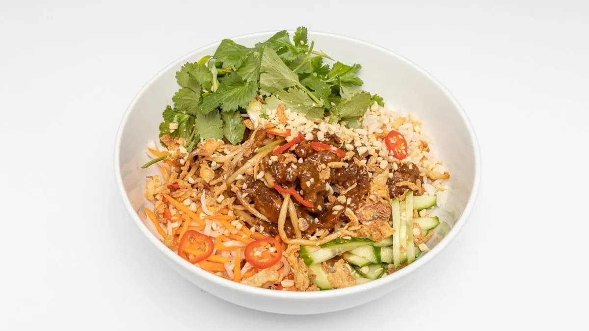 Rice Bowl Orzechowe Boczniaki