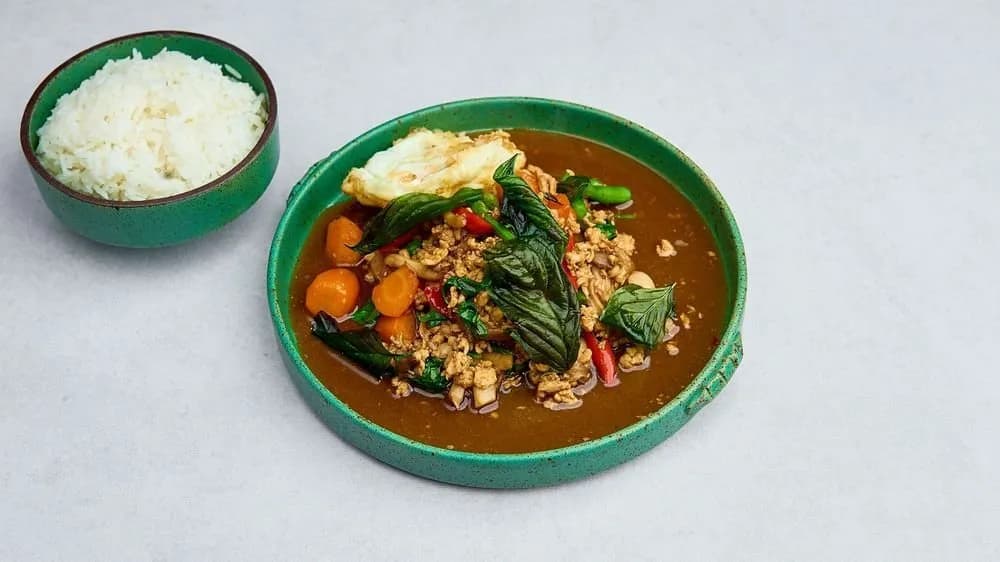 Pad Kra Pao Pork