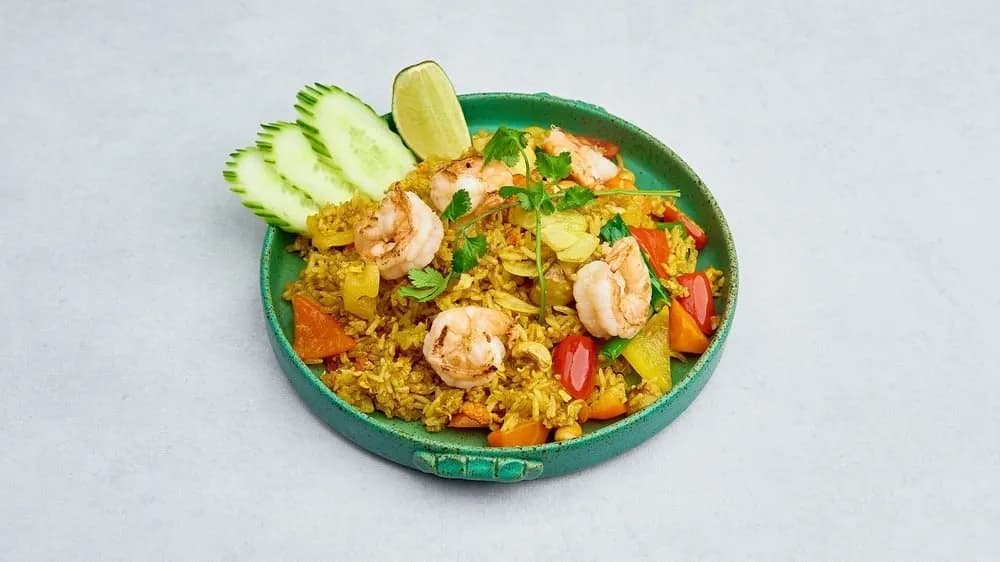 Khao Pad Shrimp