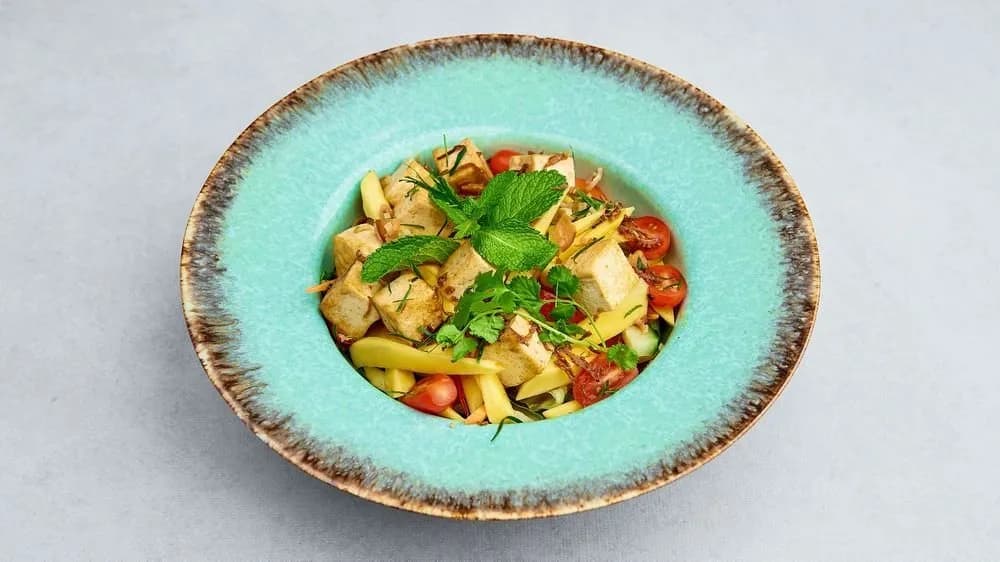 Yam Mumuang Goong Yang Tofu