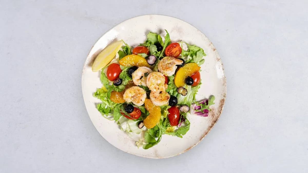 Sałatka z krewetkami