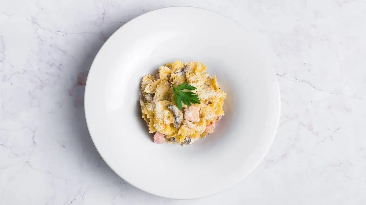 Penne Prosciutto funghi