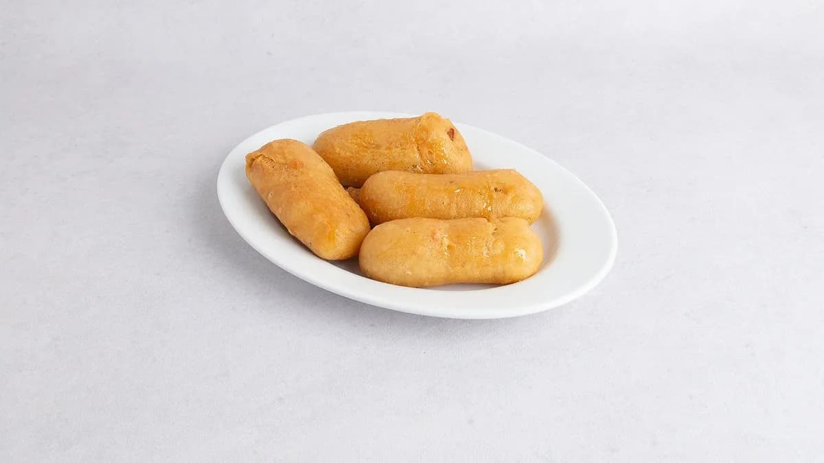 Banan w cieście kokosowym