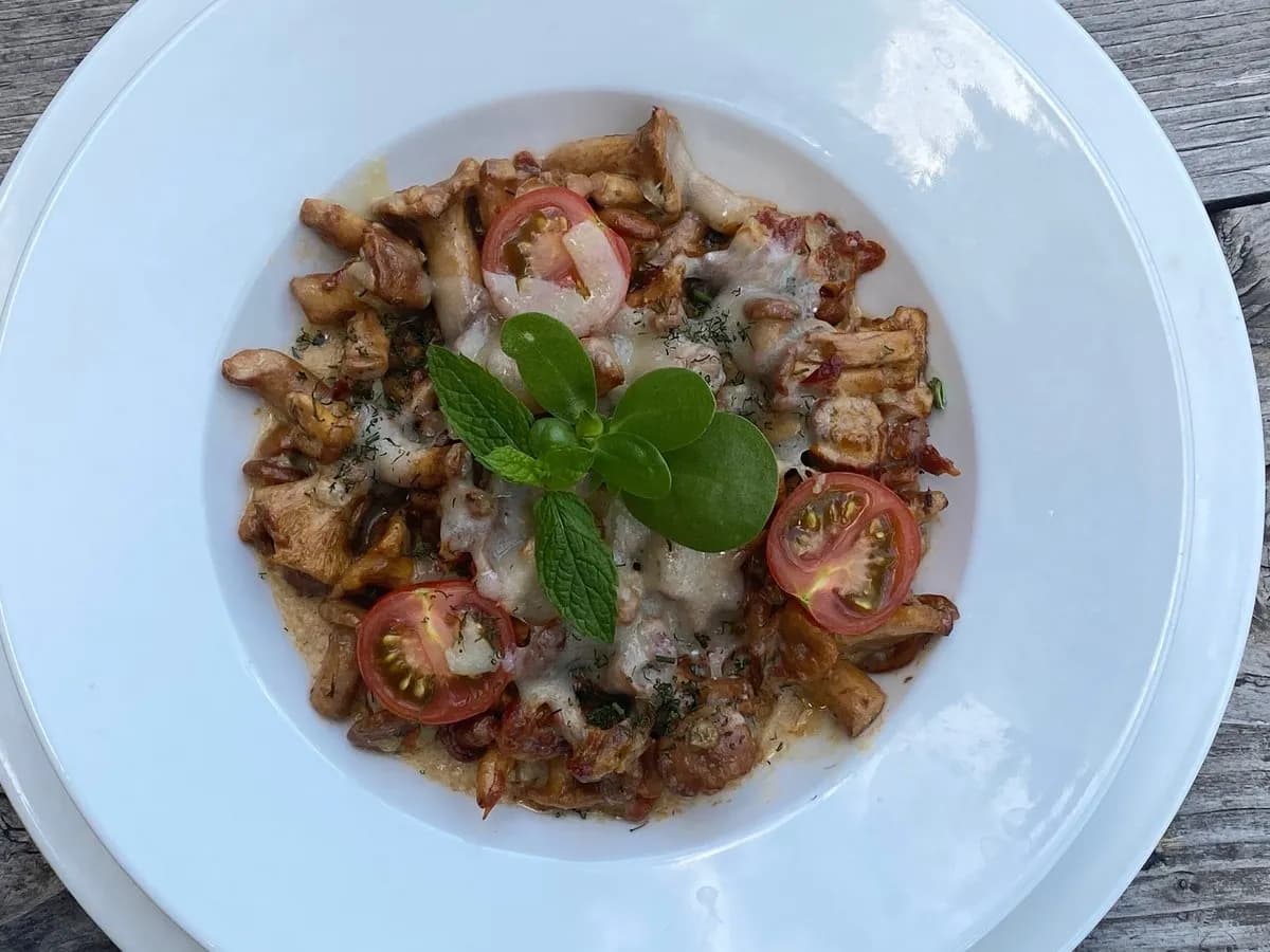 Kurki zapiekane w śmietanie