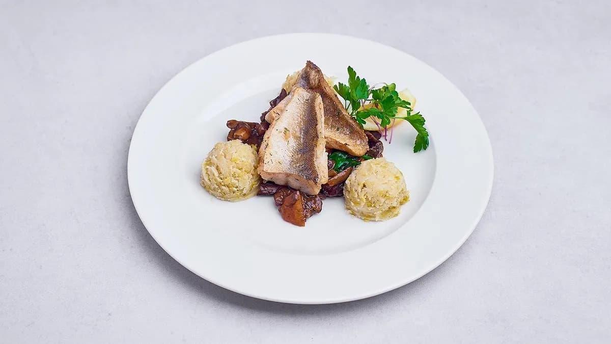 Pieczona polędwica z dorsza