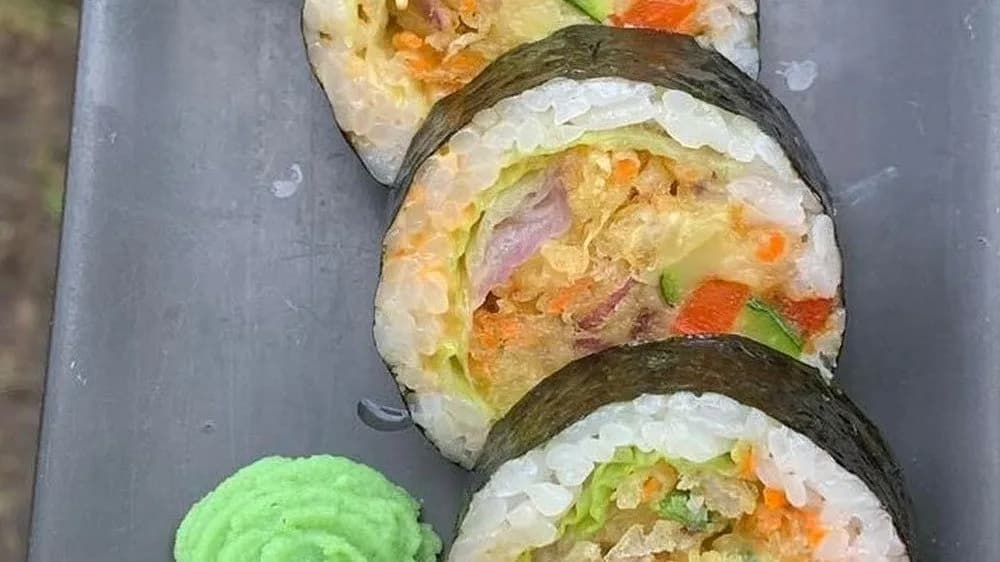 Futomaki warzywa w tempurze