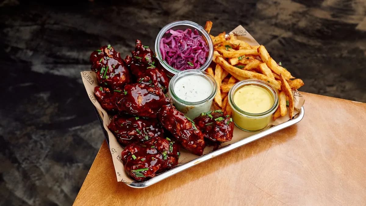 Zestaw vege skrzydeł 9 szt.