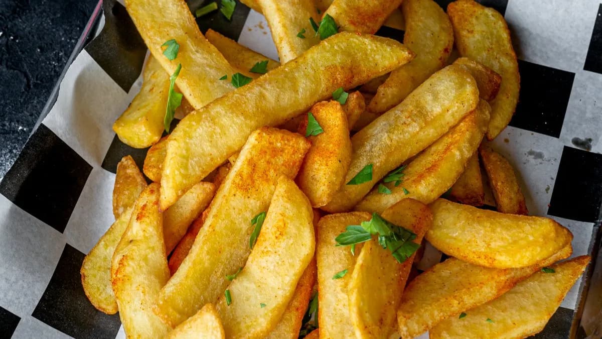 Frytki belgijskie (podwójna porcja)