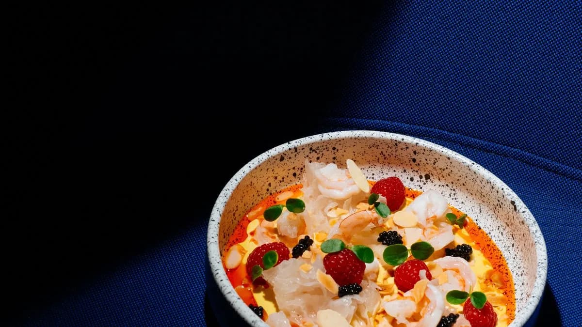 Ceviche z królewskiej krewetki